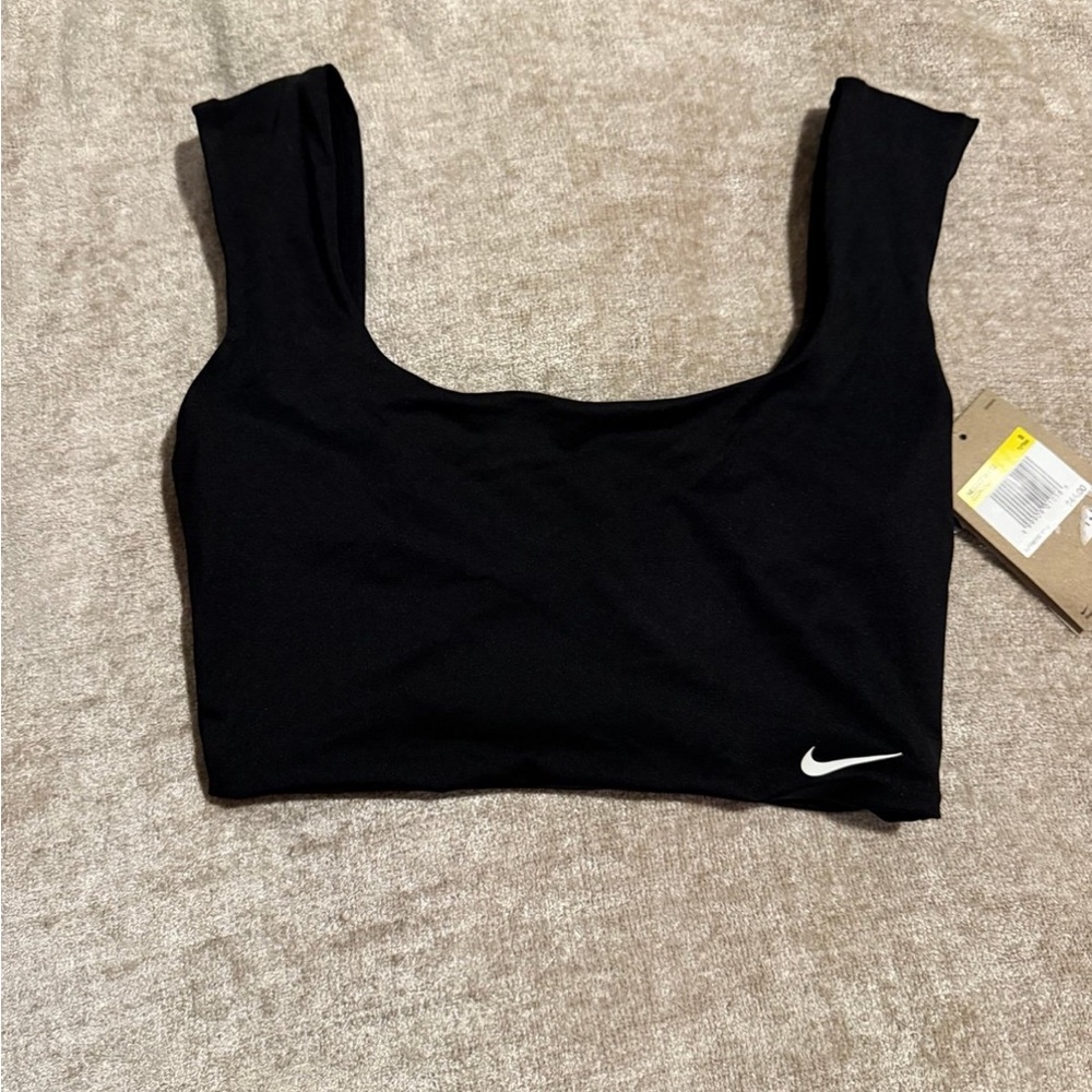 Nike Black Sports Bra (Swim Essentials)